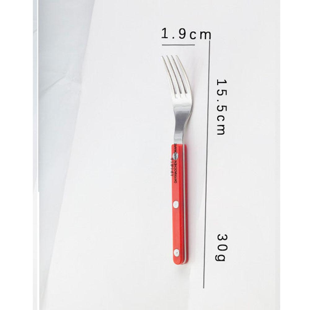 304 Edelstahl Western Restaurant Geschirrset Haushalt Klemgriff Messer Gabel Löffelgriff Marmor Buttermesser Dessertlöffel