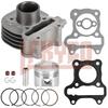 50CC Motorcycle 39mm Engine Cylinder Piston Gasket Kit Motor for Suzuki V50G TC Lest4 Address V50 UZ50 CA41A A50G 12111-32G01