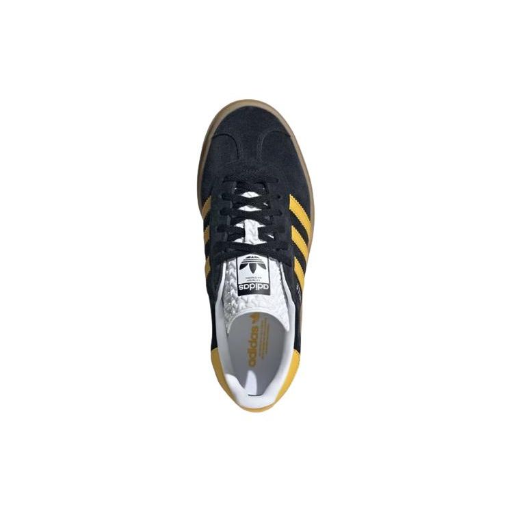 adidas Gazelle Bold Black Bold Gold Dam Sneakers Core-Black Cloud-White IE0422