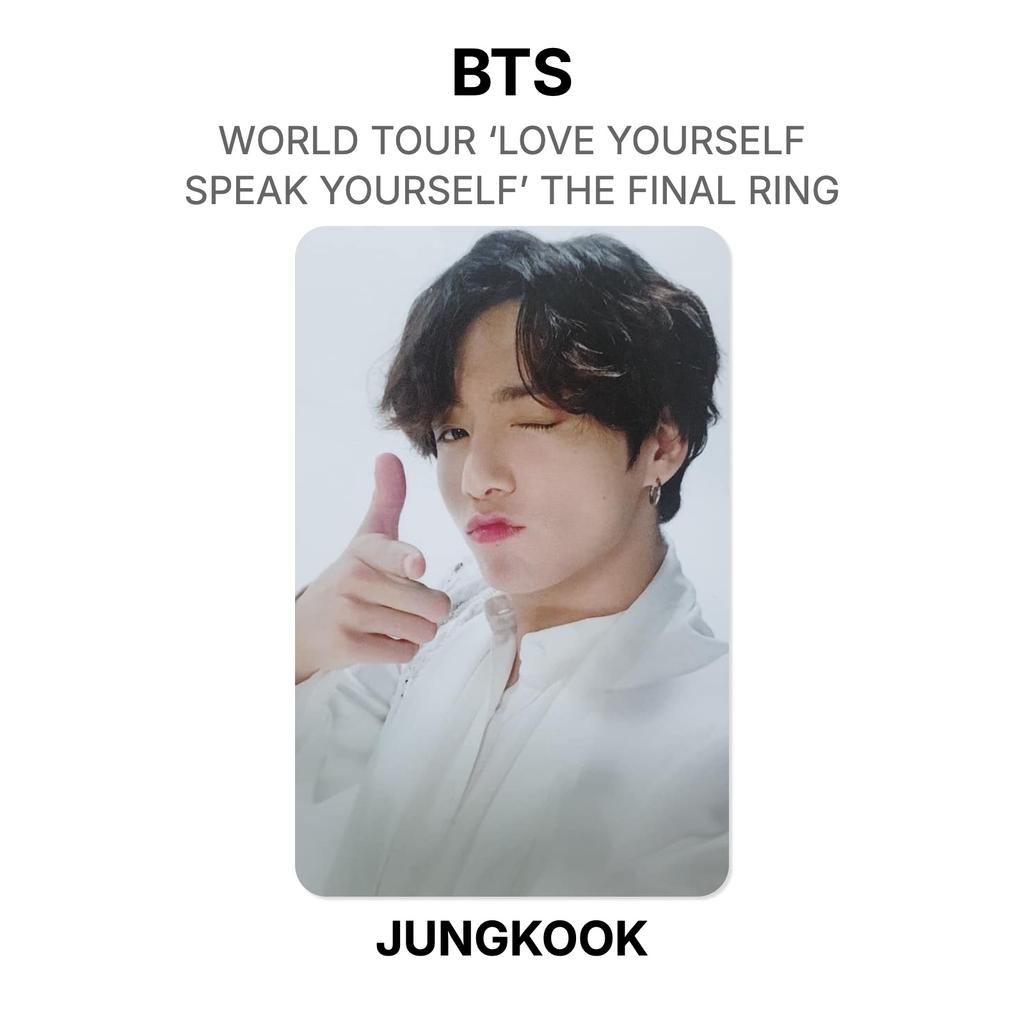 BTS WORLD TOUR ‘LOVE YOURSELF: SPEAK YOURSELF’ THE FINAL RING Official Photocard