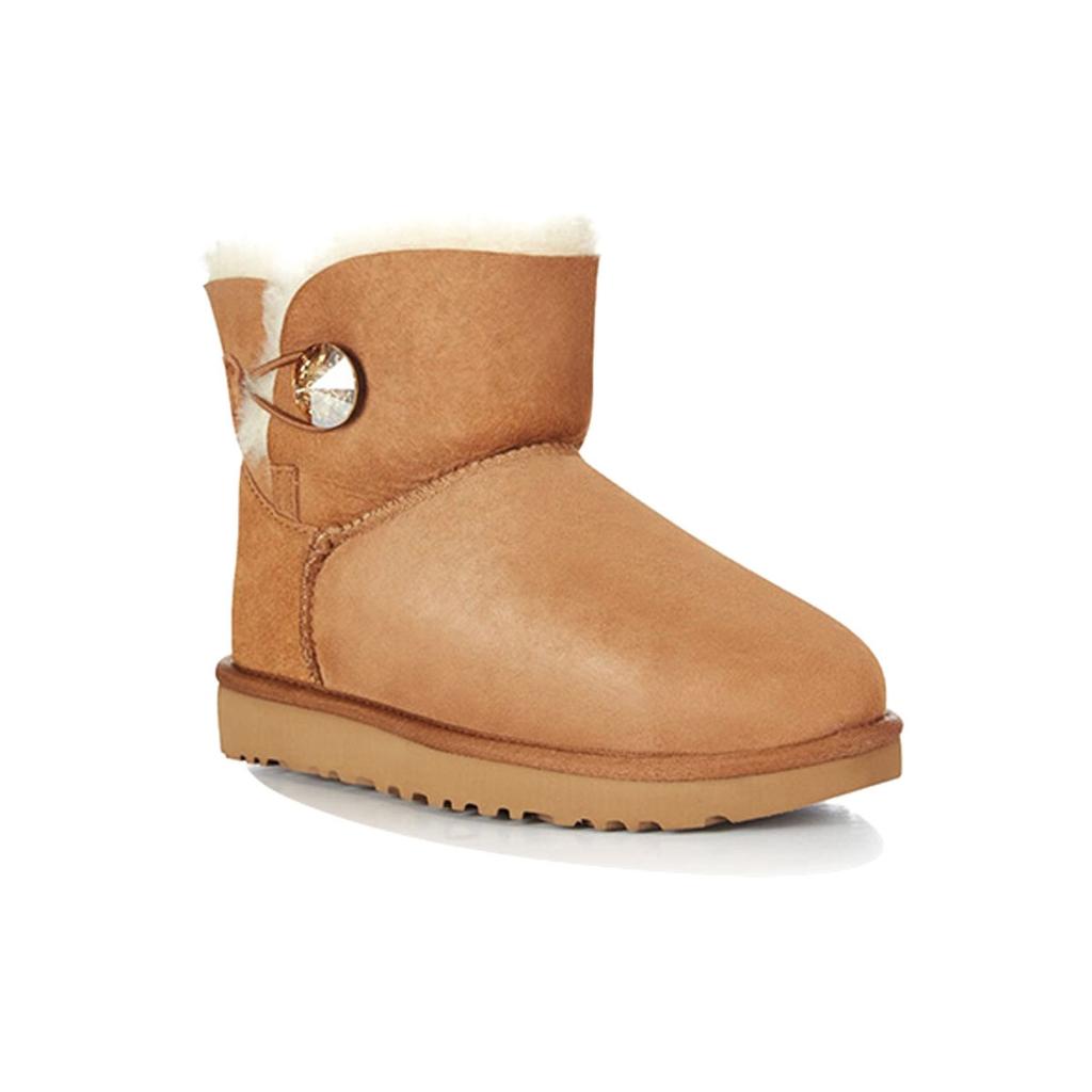 (WMNS) UGG Mini Bailey Button Bling Women's 1016554-CTGL