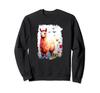Llama Flower Butterfly Sweatshirt