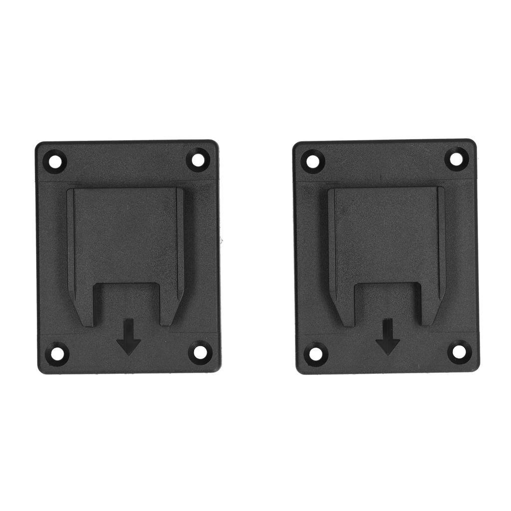 2 st Verktygshållare Fäste Batteriförvaring Fixeringsspänne med Monteringshål för Milwaukee M18 18V