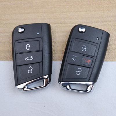 Volkswagen/Vw/Skoda/Seat Golf Sportsvan Gti Mk7 Passat B8 Jetta Touran Octavia A7 Leon Ibiza İçin Araba Anahtar Kabı Kabuk Muhafaza