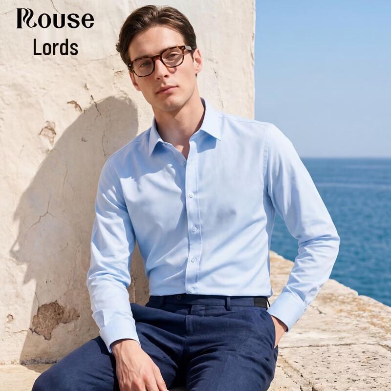 Luozi Men s Non-Iron Business Long-Sleeve Shirt 41
