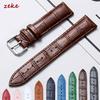 Genuine Leather Watch Strap Soft Business Wristwatch Band 12/14/16/18/19/20/21/22/24mm Universal Bracelet Belt with Pin Buckle