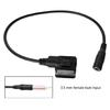 Car 3.5mm Stereo Cable AMI to AUXCord for W212 S212 W218 C300 A207 W207 W204