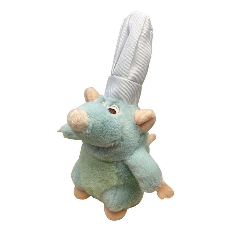 Cute Chef Mouse Plush Toy Magnetic Shoulder Doll Cartoon Cooking Character Decoration Gift