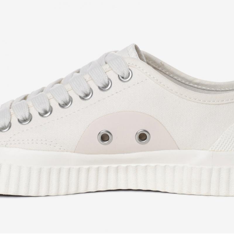 Fred Perry 23ss Unisex Sneakers Huz Low Canvas Leather Sfpu2314365 D06 