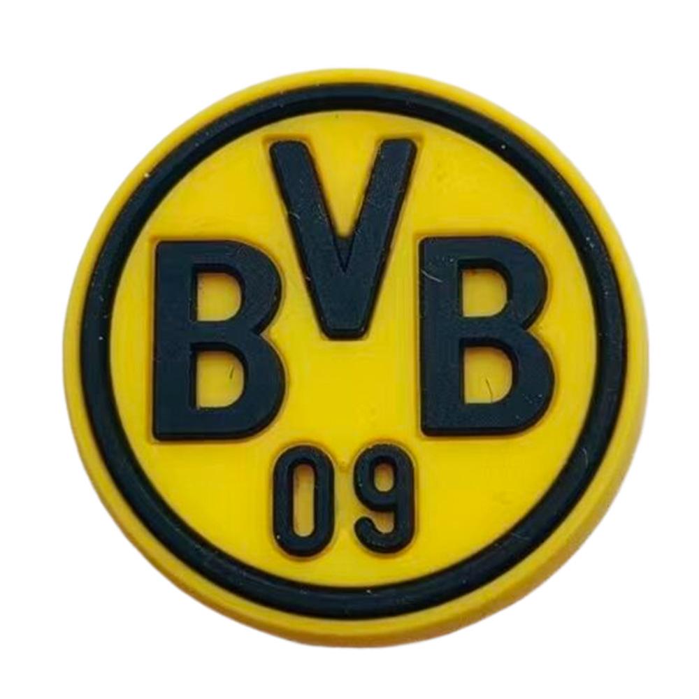 Fotbalová série Croc DIY Odnímatelné Sponky na boty - Měkké Gumové Dekorace na Dřeváky