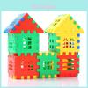 Grote, stevige bouwblokken voor een huis, speelgoed voor meisjes en jongens van 3-6 jaar, 50-100 stuks.