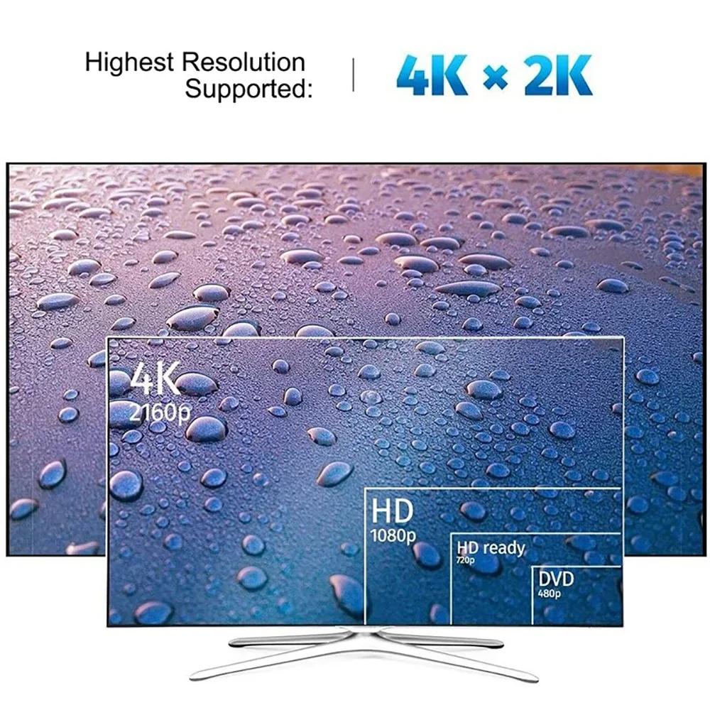 4K 1080P DisplayPort To Hdmi-compatible Adapter Male DP To Female hdmi-Compatible Cable Converter Video Audio For PC Projector