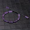 Charming Amethyst Square Bar Bead Bracelet for Women's Protection and Luck