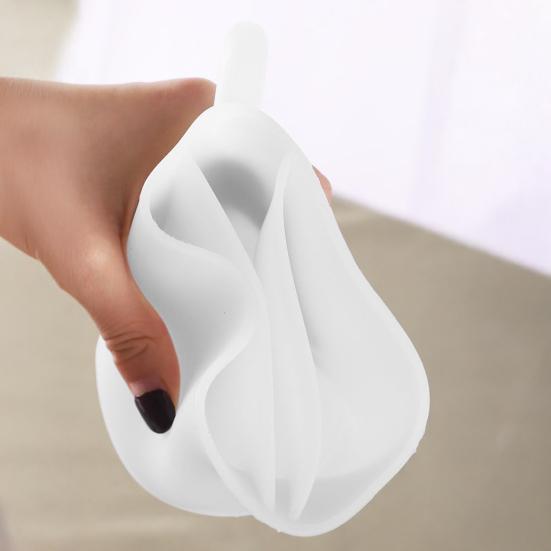 Silicone Split Cup with Handle 17oz Paint Pouring Fluid Art Cup Mixing Measuring Cup with Tip Nozzle DIY Crafts Supplies Resin Art Accessories