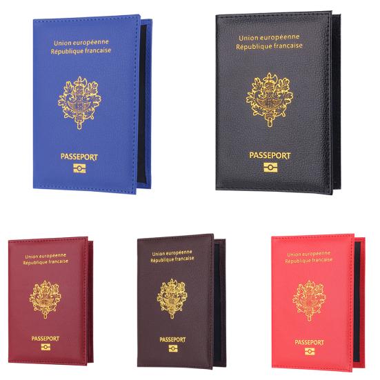 Portable Passport Bank Credit Card Document Cover Holder Case Travel Protector