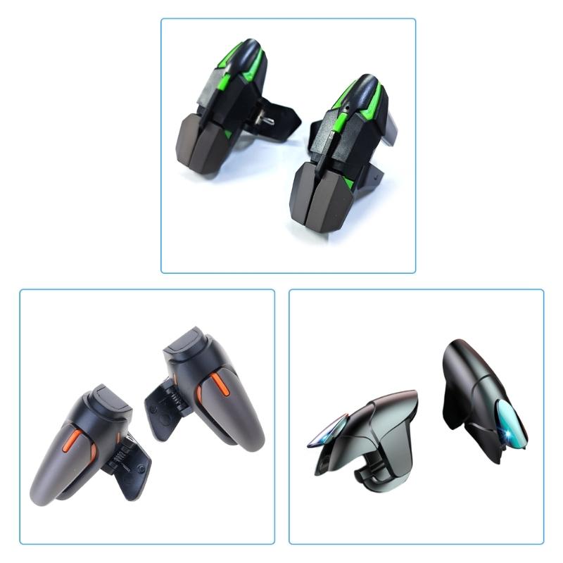 Pulsanti di Mira a 4/6 Dita Trigger per Giochi su Cellulare Controller per Shooter Pulsanti Trigger Accessori da Gioco