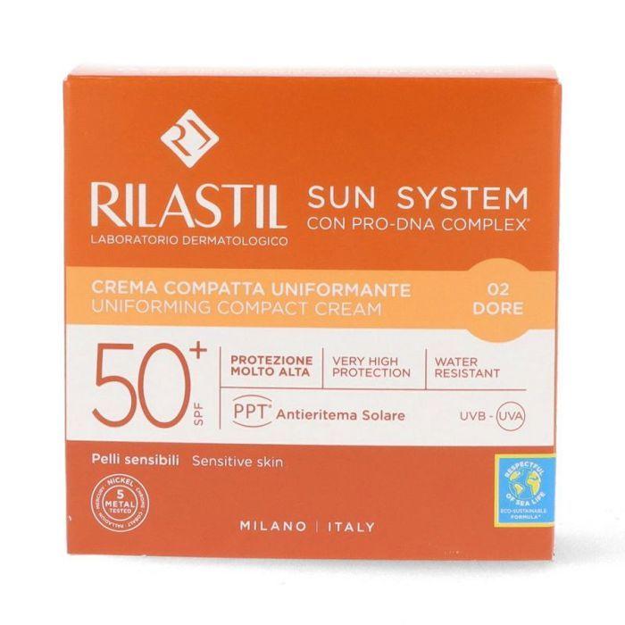 Kompaktní make-up - Ril - Sun Sys Compa - F50 - Vysoké krytí - UV ochrana
