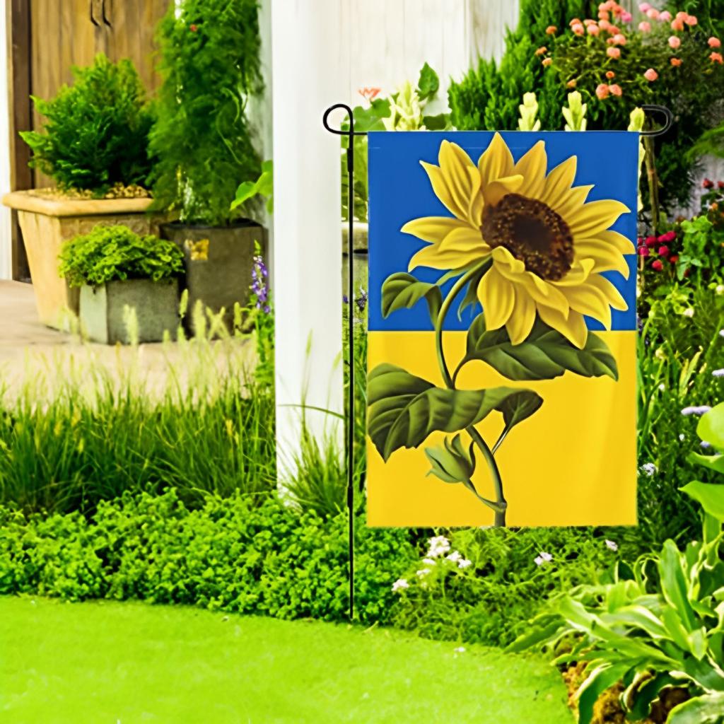 Sunflower Flag, Outdoor Flag, Indoor Flag Wall Hanging Decorations