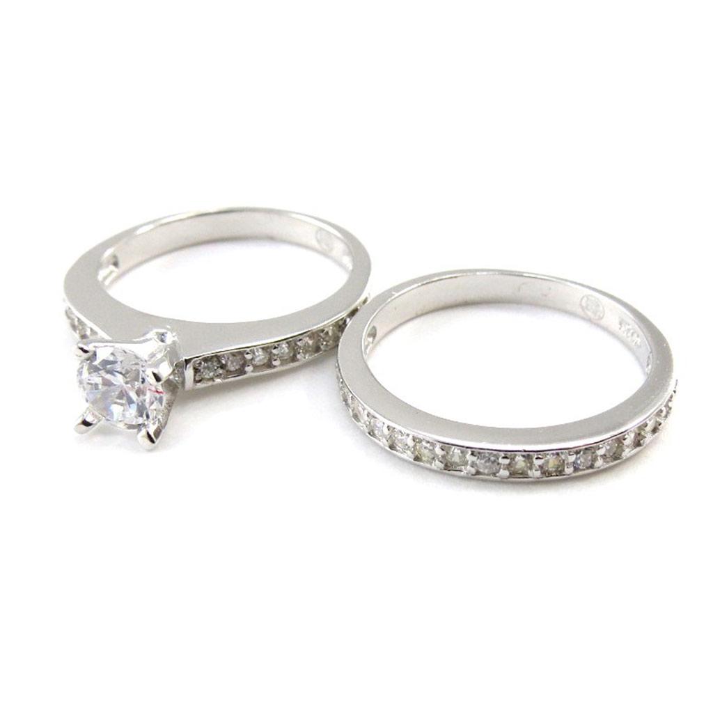 Silver Ring 'For Life' duo