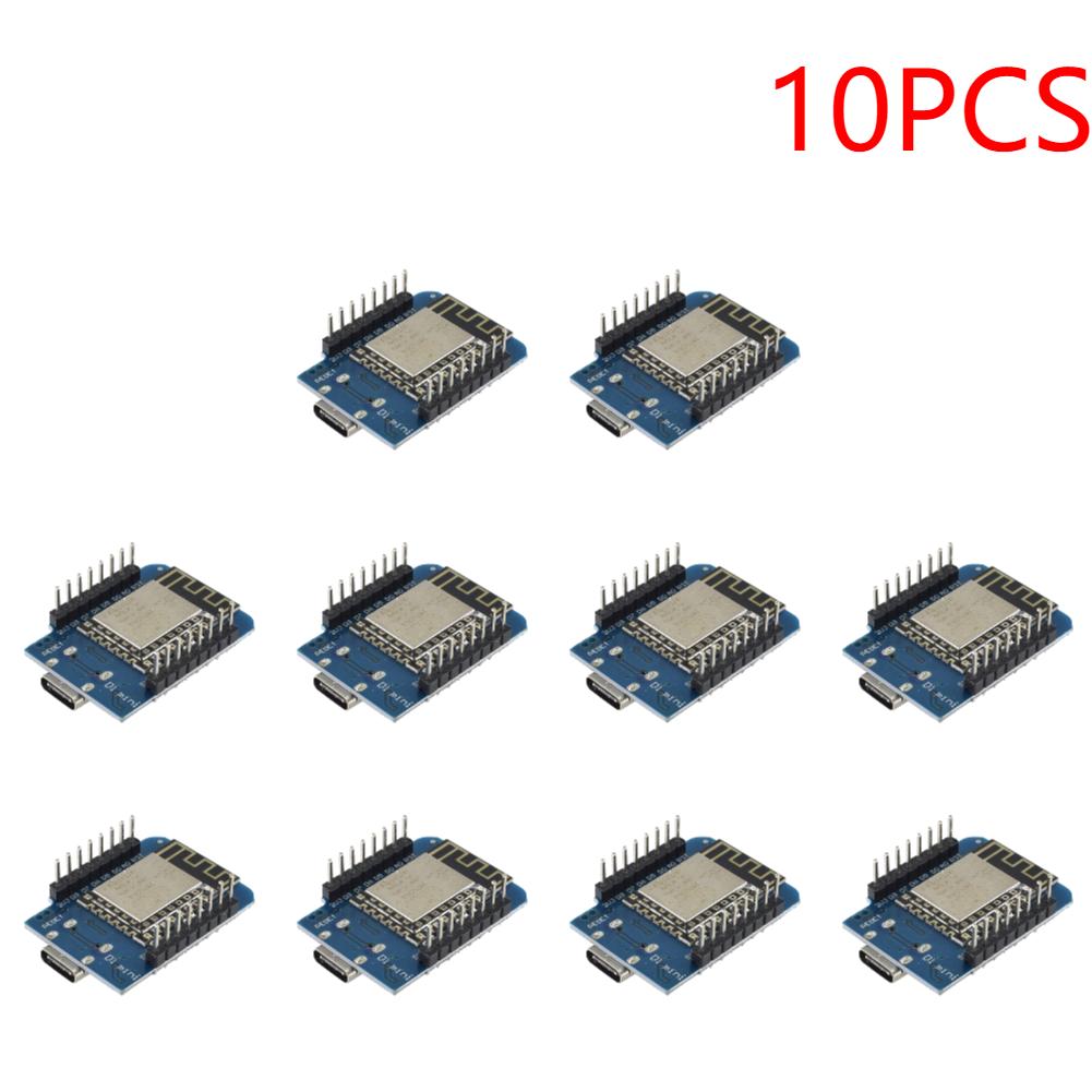 1-10PCS D1 Mini TYPE-C ESP8266 ESP-12F CH340 D1 Module WiFi D1 Mini NodeMcu Lua iot Development Board 3.3V Met Pins For Arduino