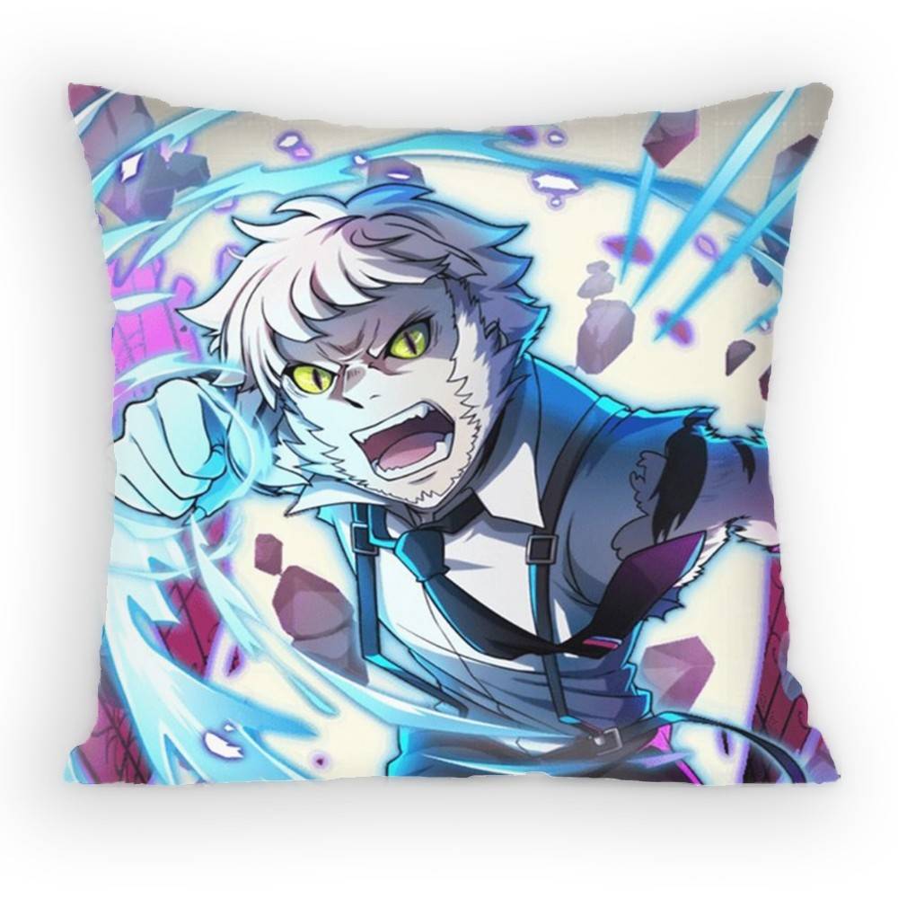 Bungo Stray Dogs Nakajima Atsushi Pillow Case Sofa Living Room Bedroom Headboard Backrest Cushion Square Cushion Nap Time