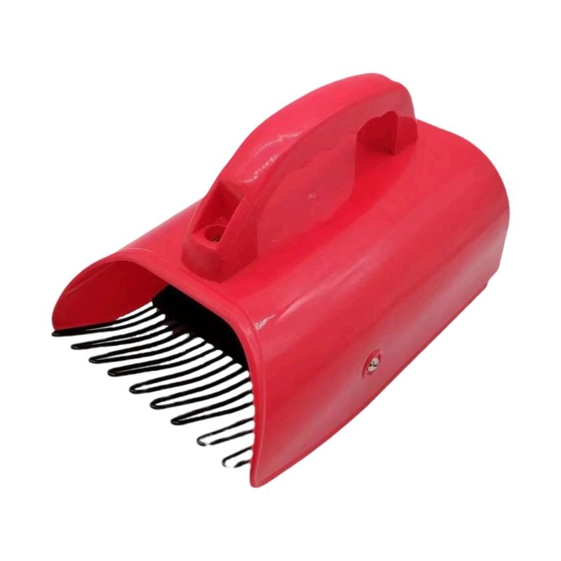 

Professional Blueberry Picking Tool Spacious Collector Comfort Grip High Strength Plastic Build For Orchard Harvesting
