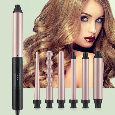 6 In 1 Hair Waver Iron 30s Fast Heating Automatic Temperature Hair Care Hair Curler for Women Hair Styling Appliances Rollers