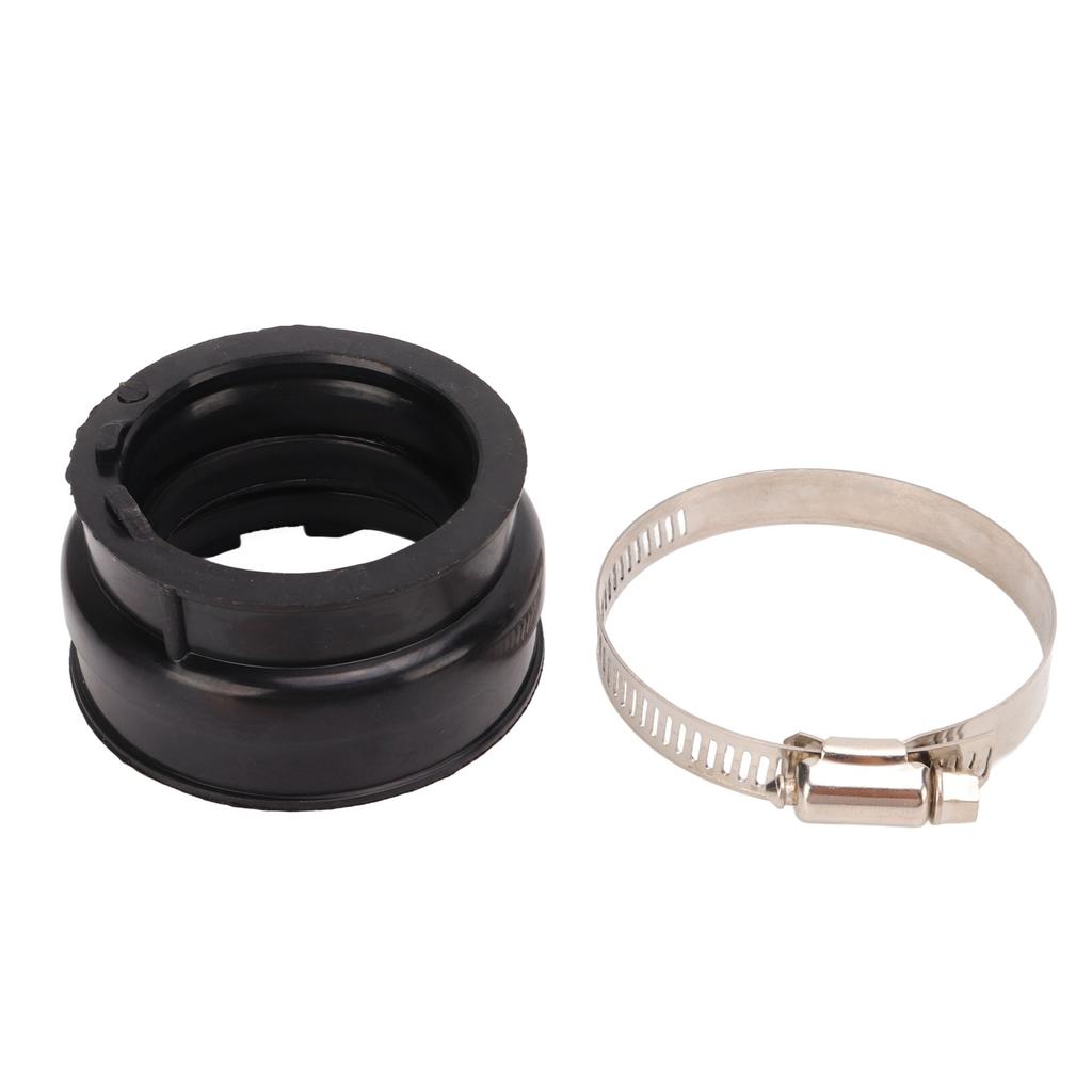 Carburetor Intake Boot with Clamp 5KM 13596 00 00 Replacement for Grizzly 660 YFM660F 4X4 2002‑2008