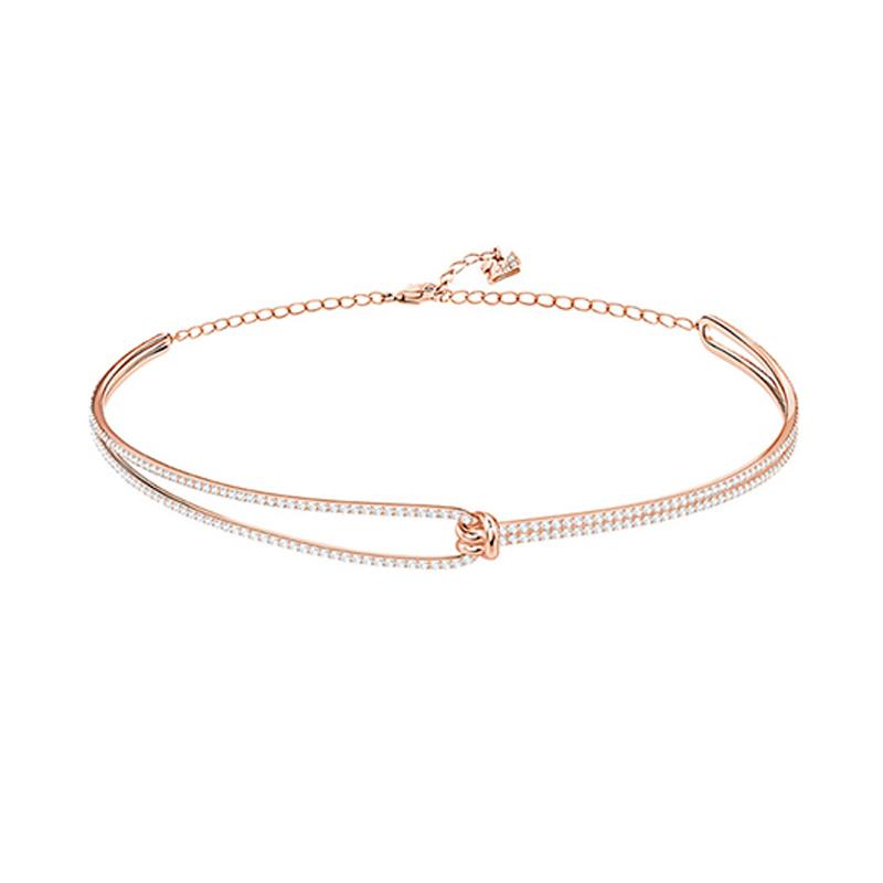 Swarovski Lifelong Choker Necklace Women s Rose Gold 5392925 золотой
