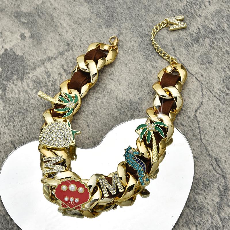 Original Full Diamond Unisex Hip-Hop Necklace – Trendy Style Seen In Live Broadcast