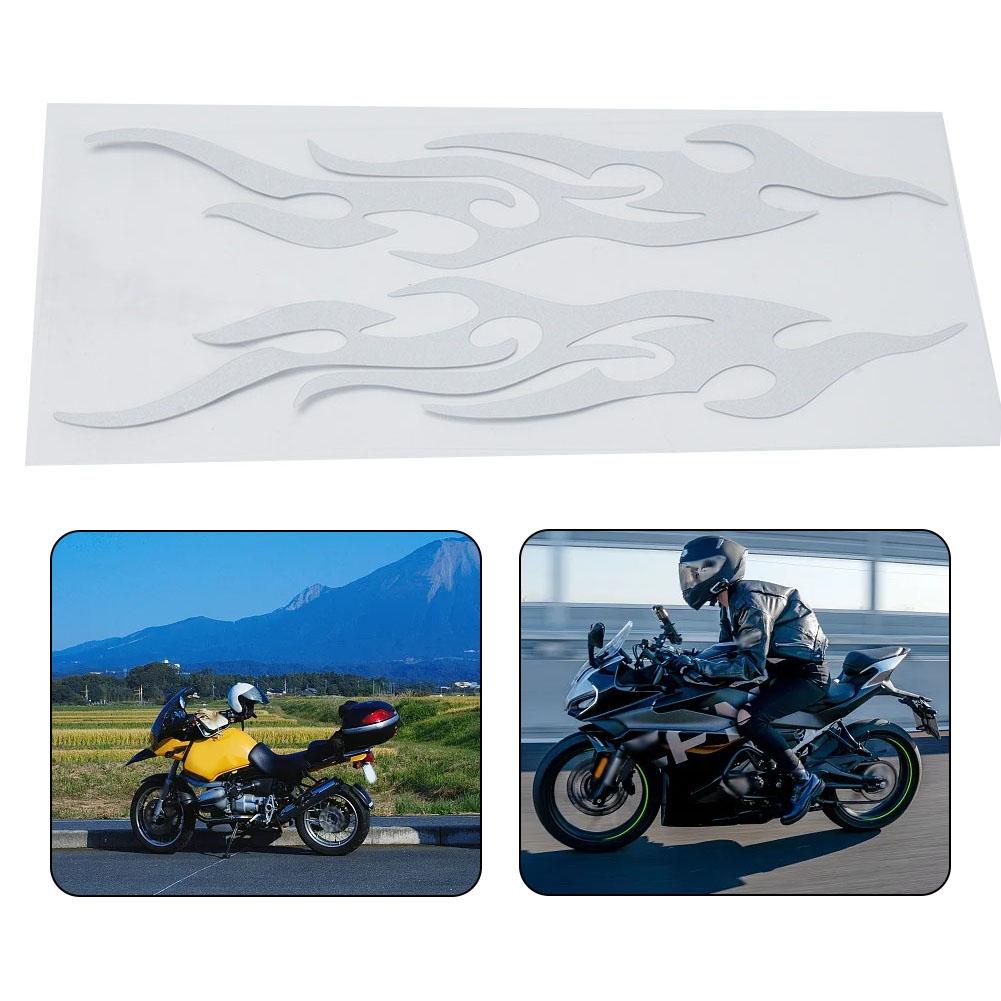 Adesivi Auto Fai da Te Riflettenti Fiamma Decorazione Auto Fuoco Adesivo Specchietto Auto
