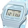 Casio CASIO Digital Watch Quartz F-91WS-2 Unisex Cheap Casio Clear Blue