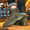 Work Boots Indestructible Safety Shoes Men Steel Toe Shoes Puncture-Proof Sneakers Women Non Slip Work Shoes Male Tactical Boots