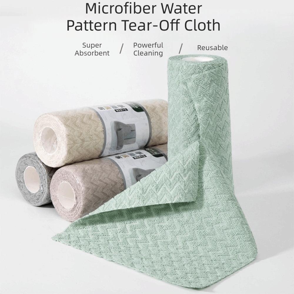 20Pcs/Roll Reusable Kitchen Cleaning Towels Wet and Dry Cleaning Rag for Home Kitchen