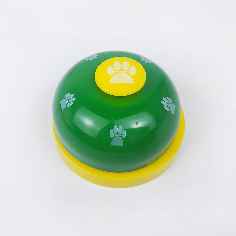 Haustiere läuten die Glocke, um Futter zu bestellen, Hunde- und Katzentrainer-Artefakt, pädagogisches Spielzeug, Essensglocke, Pfotenabdruck-Glocke, Hundespielzeug