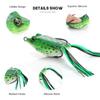 6cm 12g Oberflächenfrosch Weiche Angelköder Hecht Wobbler Künstlicher Köder Für Angelzubehör Barschköder Rochenfrosch Mit Rock