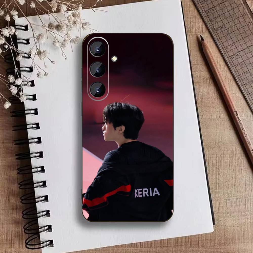 Faker Phone Case For Samsung Galaxy A73,21,22,32,71,53,52,51,80,5G Soft Black Cover