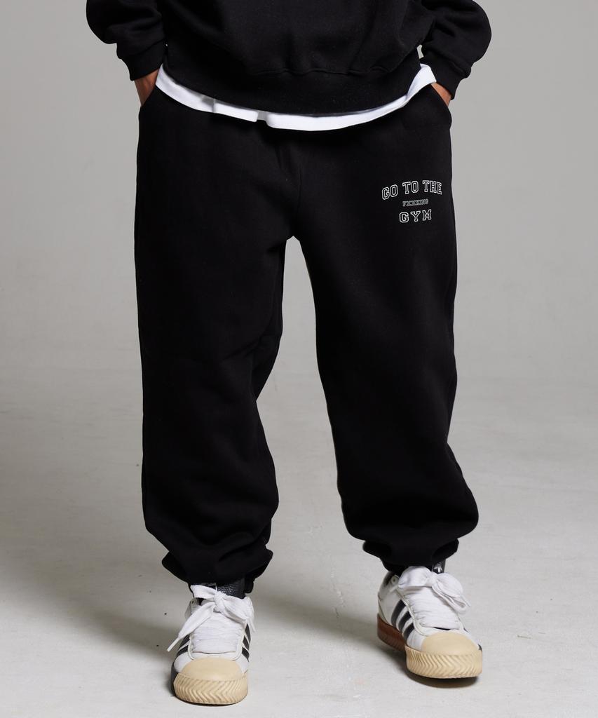 CREAM SODA LAB Go To The Gym Training Jogger Pants Black