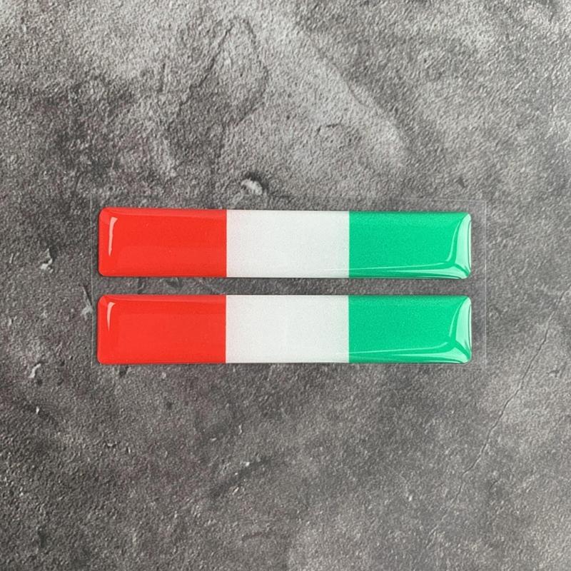 Tricolor Nation National Stickers Waterproof Decals For Vehicles Bikes Outdoor Gear