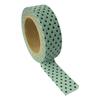 Masking tape - GRAINE CRÉATIVE - Bleu ciel pois - 15 x 10 m - Mixte