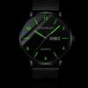 Teenager Ultra-thin Men's Watch Student Fashion Quartz Waterproof Simple Luminous Men's Watch