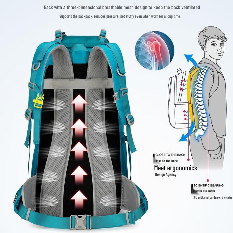 HU WAI JIAN FENG 2546 Outdoor Hiking Backpack