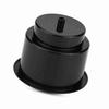 Marine RV Boat Yacht Plastic Drink Cup Bottle Can Holder With Insert Drain Hole   White