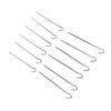 12pcs Tent Ground Stakes Heavy Duty Galvanized Iron Tent Ground Pegs for Outdoor Camping