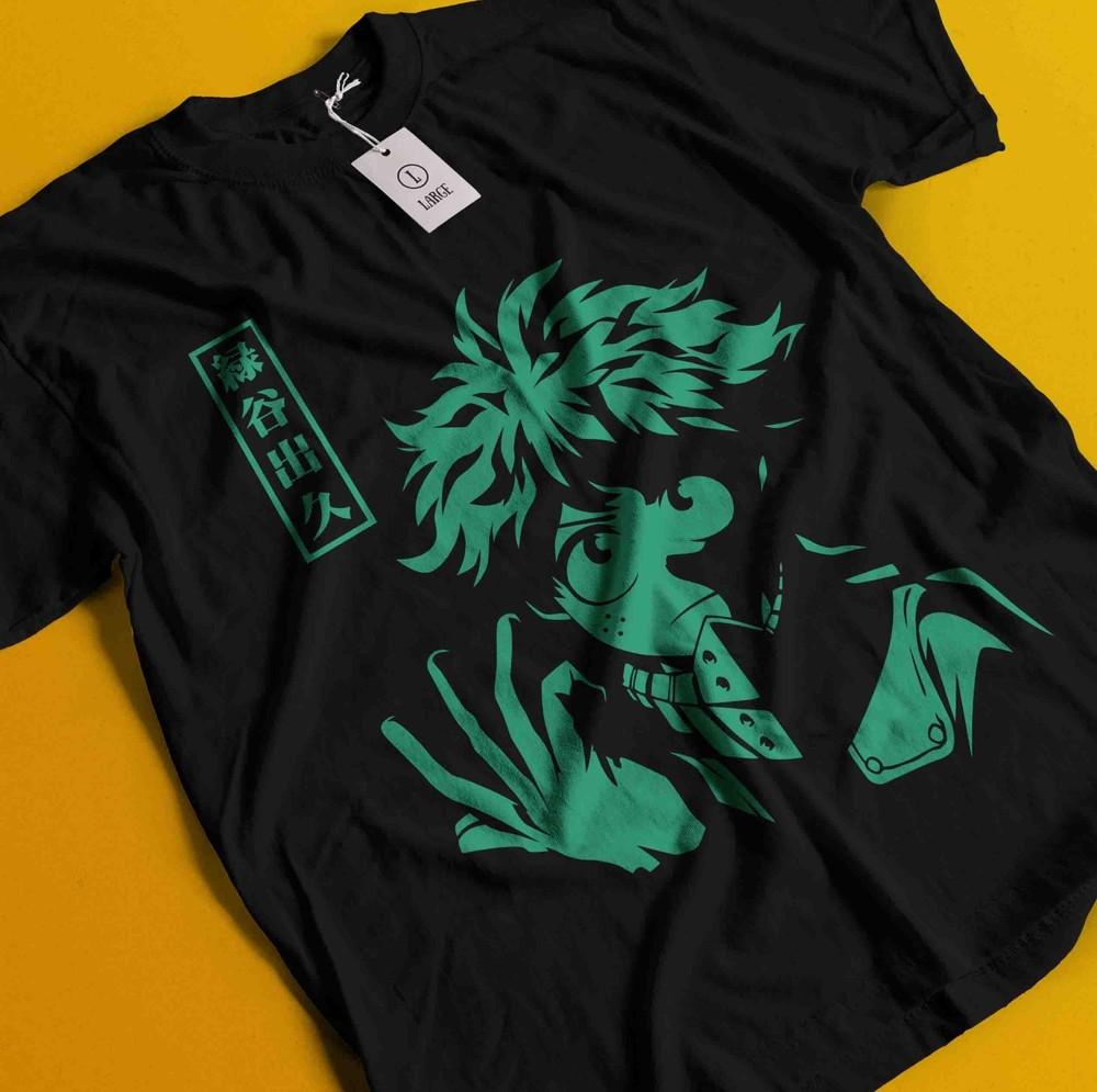 

Deku T-Shirt My Hero Academia Bakugo Katsuki Tee Anime Midoriya Dabi Shoto Shirt 4XL