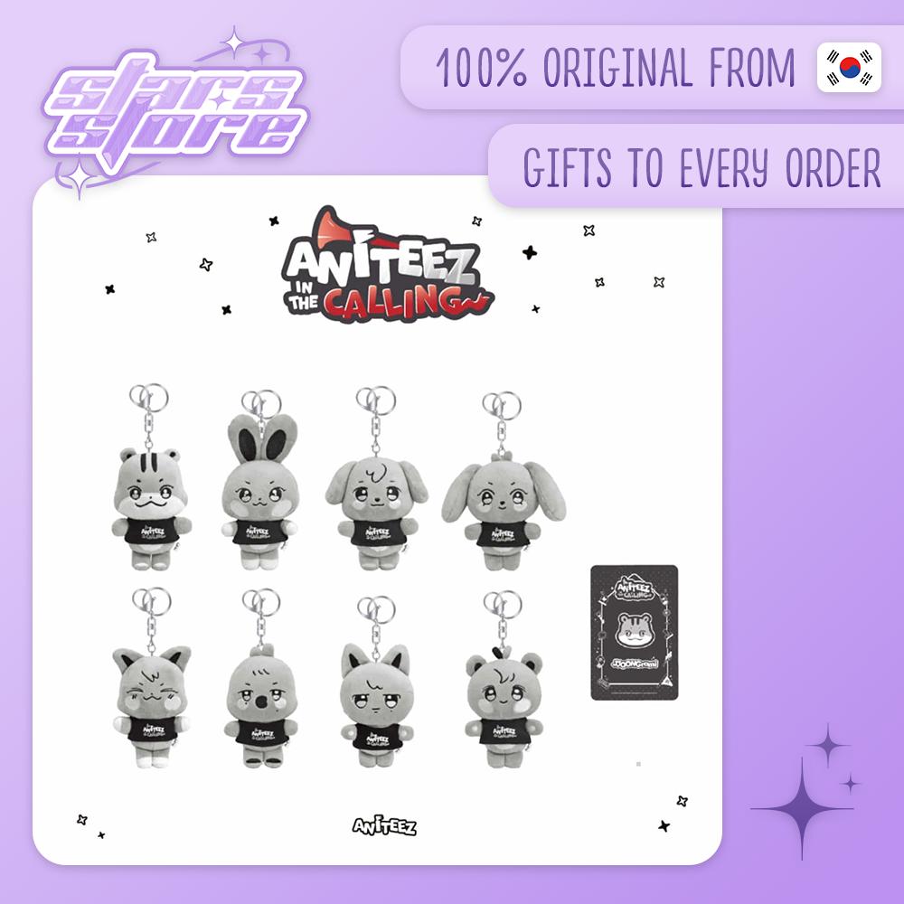 

Мерч ATEEZ - [ANITEEZ IN THE CALLING] MD ПЛЮШЕВЫЙ БРЕЛОК JJOONGrami