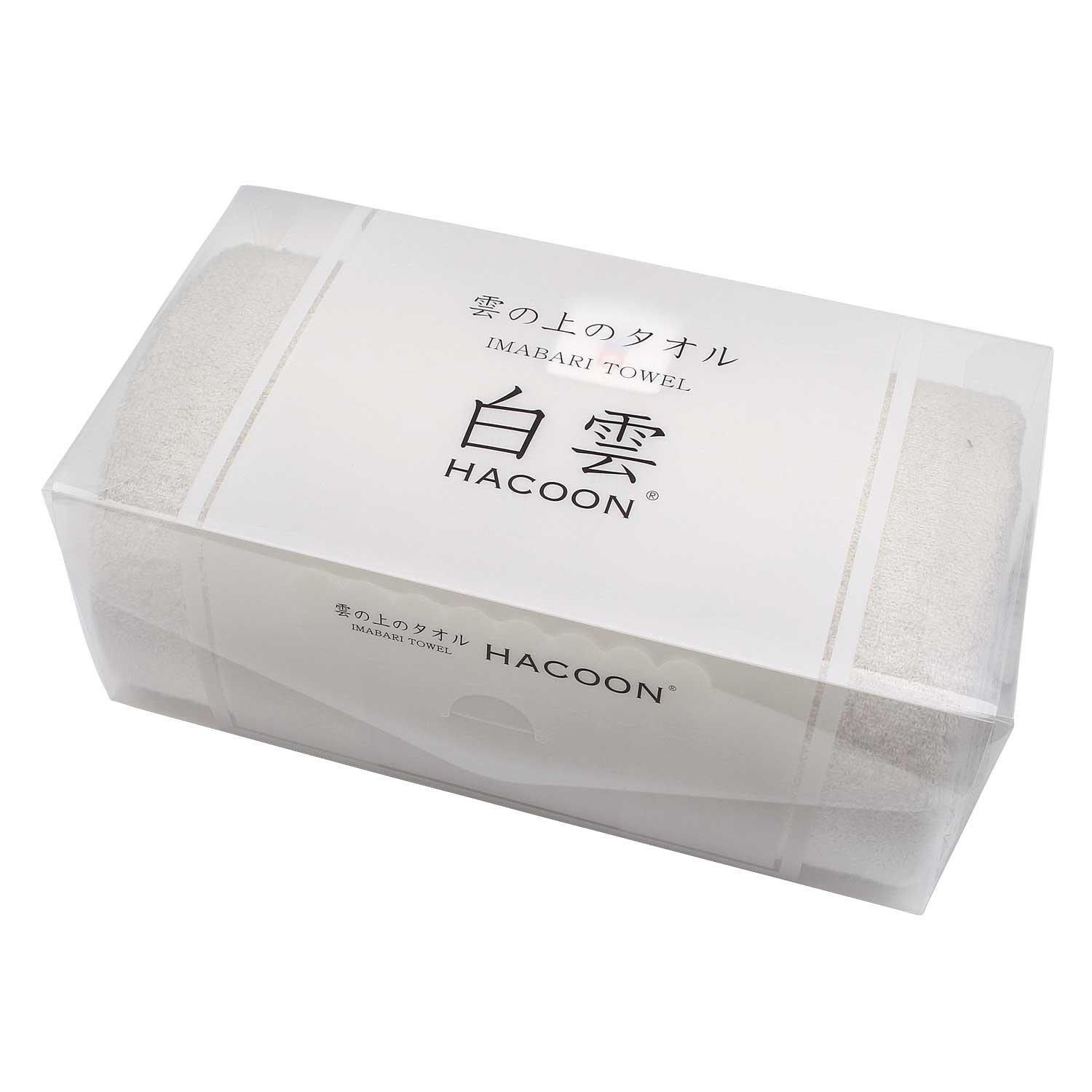 

HACOON Подарочное полотенце для ванной серо-бежевое,