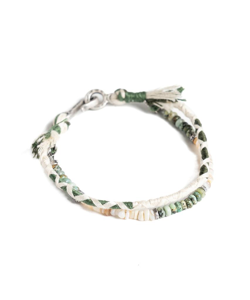Wild Bricks W25 Double Bracelet (Green)