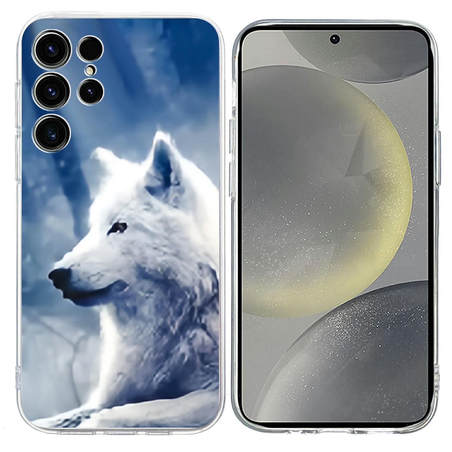 

For Samsung Galaxy S26 Ultra Case Pattern Printing Shockproof Soft TPU Phone Cover