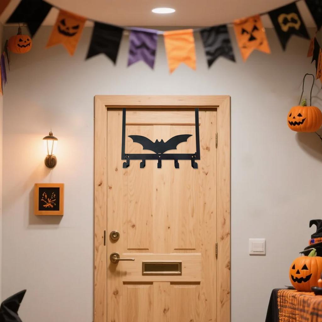 Over The Door Hooks Gothic Shelf Halloween Wall Decor Towel Holder For Bathroom Door Mount Wall Mount Towel Rack